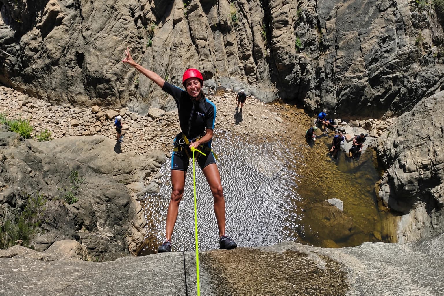Rio Pitrisconi canyoning — Excursions