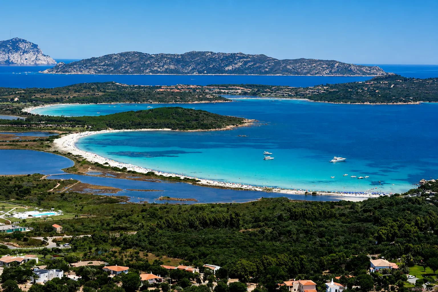 Cala Brandinchi and the San Teodoro coastline