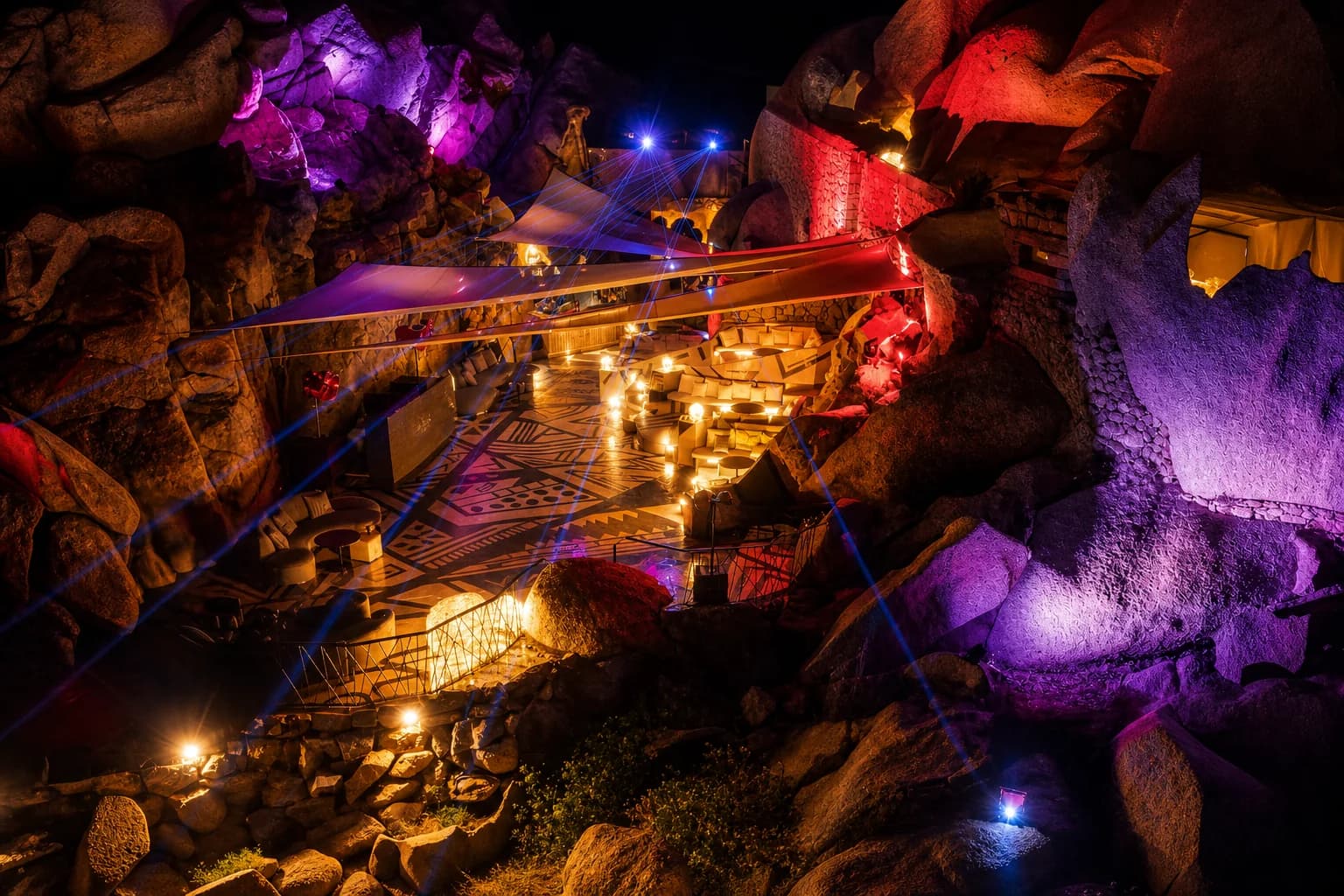 The Rock nightlife space at Phi Beach